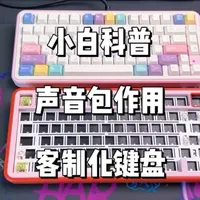 键盘内胆声音包的构成和作用#客制化键盘 #机械键盘 
录制麦克风坏了 音量拉到最大了#声音包