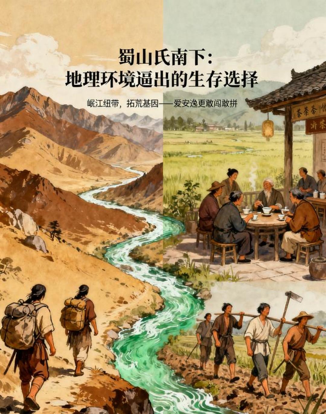 蜀川纪1·古蜀篇 1 .蜀山初醒,四川人的老祖宗从哪来?