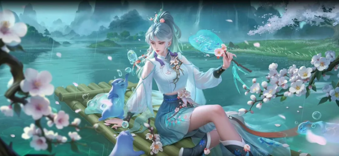 韩信水神皮肤,上官婉儿同步曝光