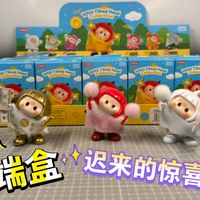 端盒悠悠酱，迟来的惊喜！（名创优品MINISO yoyo盲盒特别款【粉樱蒲蒲】，改色【招财】【白羽蒲蒲】过程）