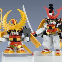 国宴级的SD，三形态五件武器…BB战士 355 德川家康顽駄无｜万代 拼装高达模型展示