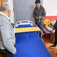 “用上护理床那一刻，妈妈笑了。”