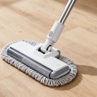 免手洗平板拖把脱水效率碾压旋转款，小户型首选可挂壁设计