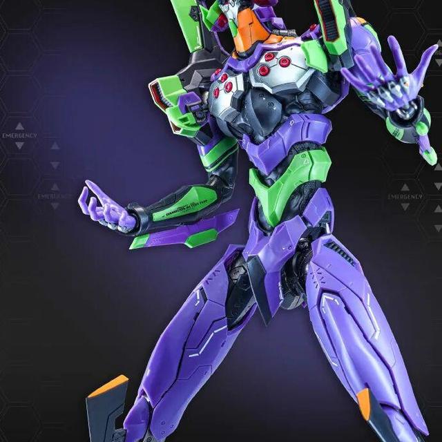 期待值拉满丨创模玩 30CM高 合金骨架 EVA 初号机拼装模型