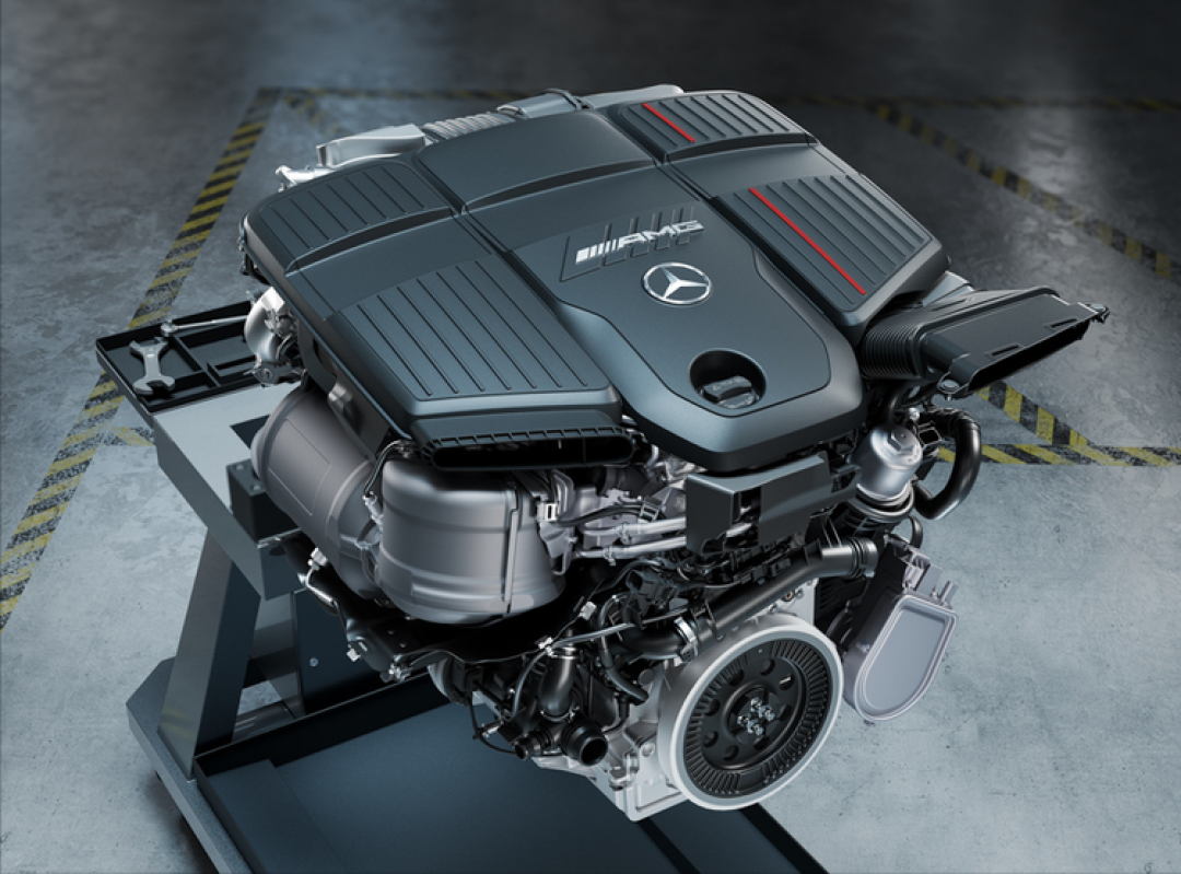 梅赛德斯-AMG GLC 53 4MATIC+亮相,6缸涡轮爆发449PS马力