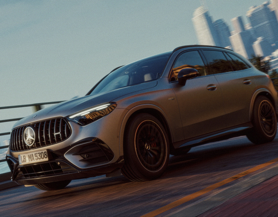 梅赛德斯-AMG GLC 53 4MATIC+亮相,6缸涡轮爆发449PS马力