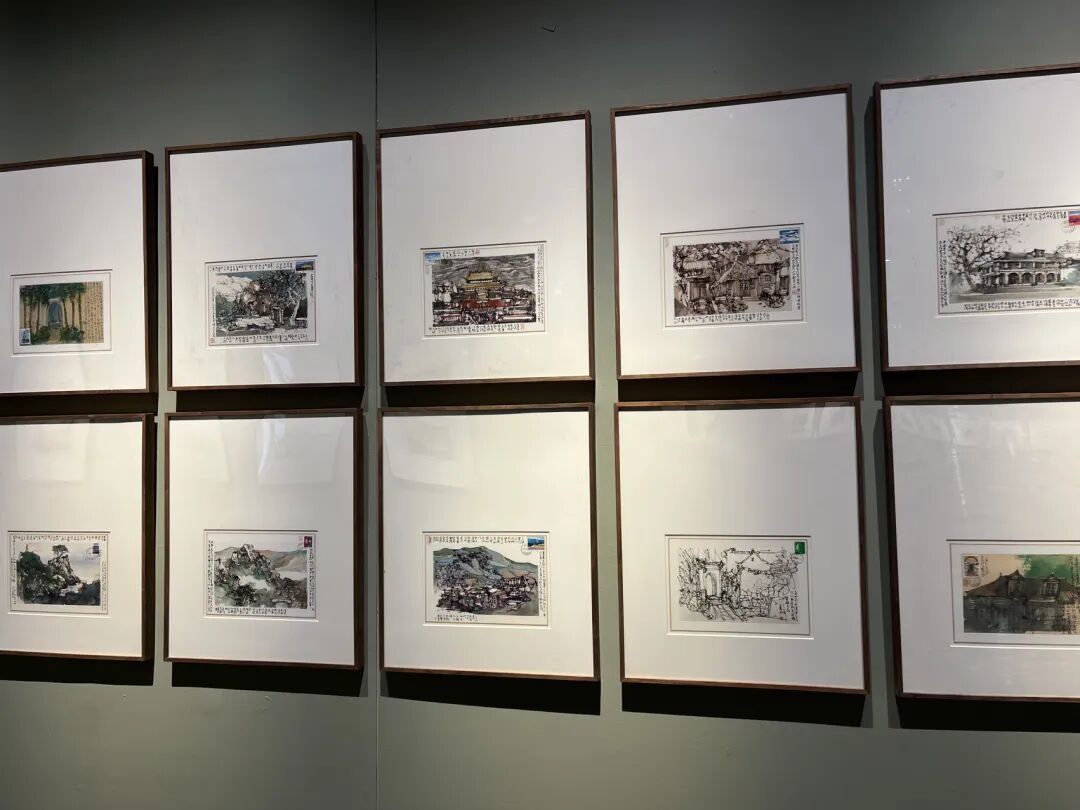 汪家芳365幅書画展,在海派藝術厅展出,闵行博物館旁邊