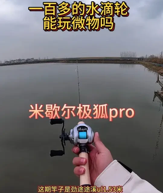 第二轮测试 新手能玩水滴轮吗 第一期微物测评 米歇尔极狐pro微物线杯 配劲途途溪1.53米ul#路亚 #路亚野钓 #米歇尔极狐 #米歇尔极狐pro #劲途途溪