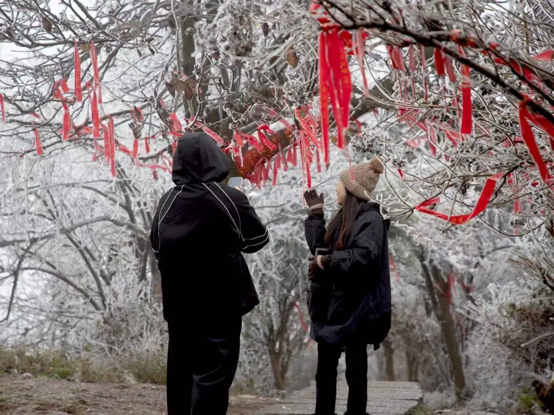 冬的信笺 | 南岳衡山：初雪未至，雾凇已成诗