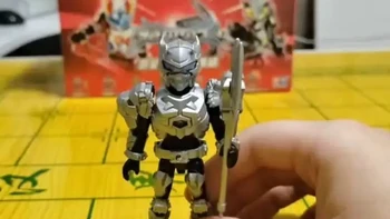 今日测评奥迪双钻铠甲勇士明星版第二弹积木人中的金之雪獒铠甲#大佬的收藏品 #奥迪双钻 #铠甲勇士 #积木人 #铠甲勇士光影传奇