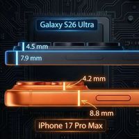 三星Galaxy S26 Ultra多核跑分11555，首超iPhone 17 Pro Max