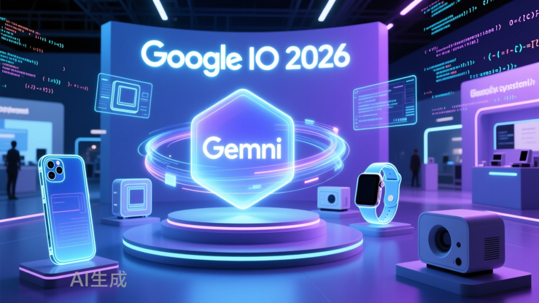 1850亿豪赌硬件生态!Google I/O 2026定档,Gemini 可穿戴将有新突破?