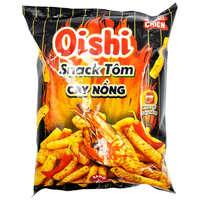 品鉴越南·上好佳【酱烤辣味虾条】第99个零食评测视频