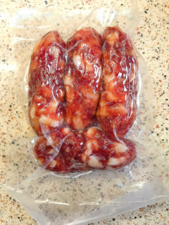 说是46开，实际肥很多·广州酒家秋之风 脆皮大粒腊肠