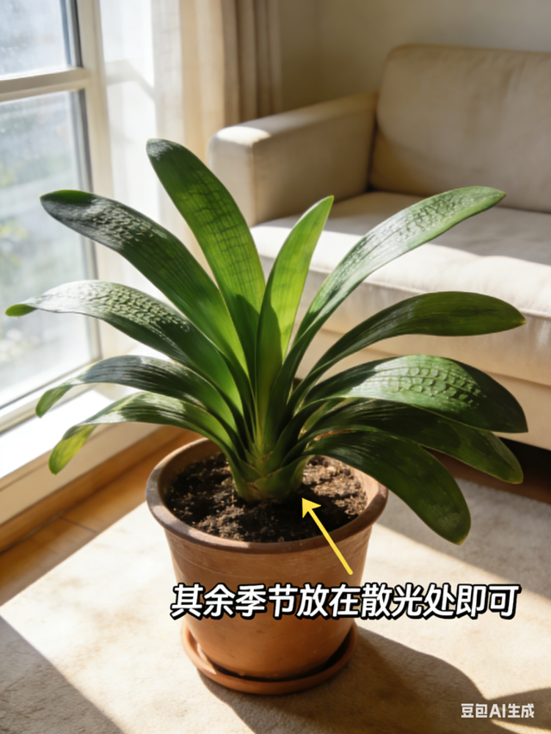 客厅摆上这5种花,高级感直接拉满,叶绿花艳太好看