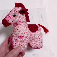 保姆级布艺马教程##手作diy #布艺教程 #布艺马