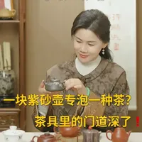 一块紫砂壶专泡一种茶？茶具里的门道深了！ 一把壶为啥只泡一种茶？
修美老师分享私藏茶具搭配法！
红茶用白瓷，岩茶配紫砂，老白茶还得紫砂壶慢泡…
壶像老朋友，懂它才能泡出真味。
关注我，带你日常修身，喝好每杯茶！
#茶文化  #茶知识  #泡茶 #紫砂壶  #盖碗