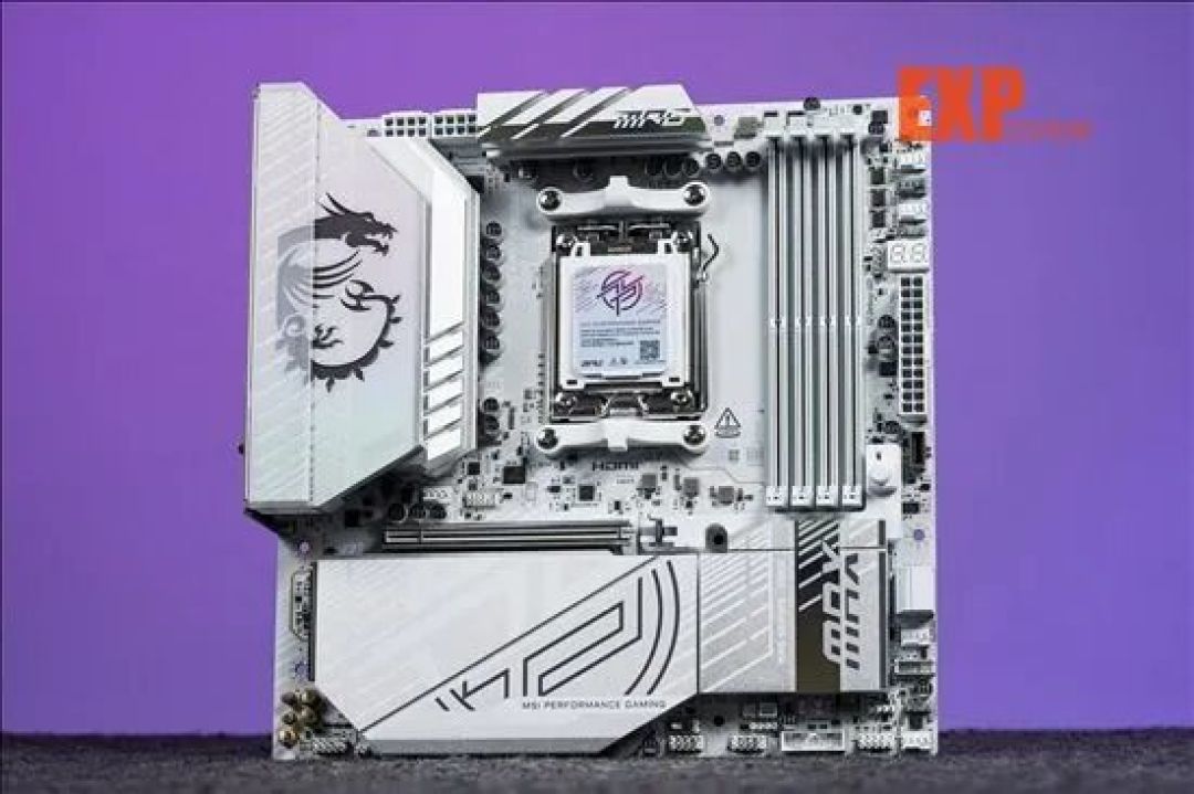 微星MPG B850M EDGE TI MAX WIFI刀锋 钛评测:是M-ATX,但内外都要MAX