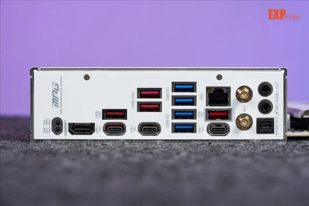 微星MPG B850M EDGE TI MAX WIFI刀锋 钛评测:是M-ATX,但内外都要MAX