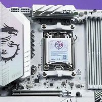 微星MPG B850M EDGE TI MAX WIFI刀锋 钛评测：是M-ATX，但内外都要MAX