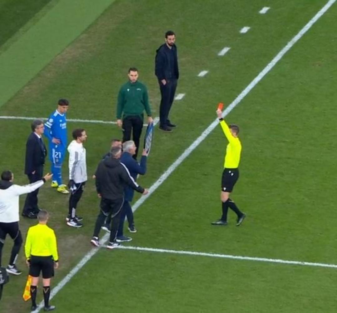 皇马1-0本菲卡：维尼修斯世界波，种族歧视与穆帅红牌抢戏