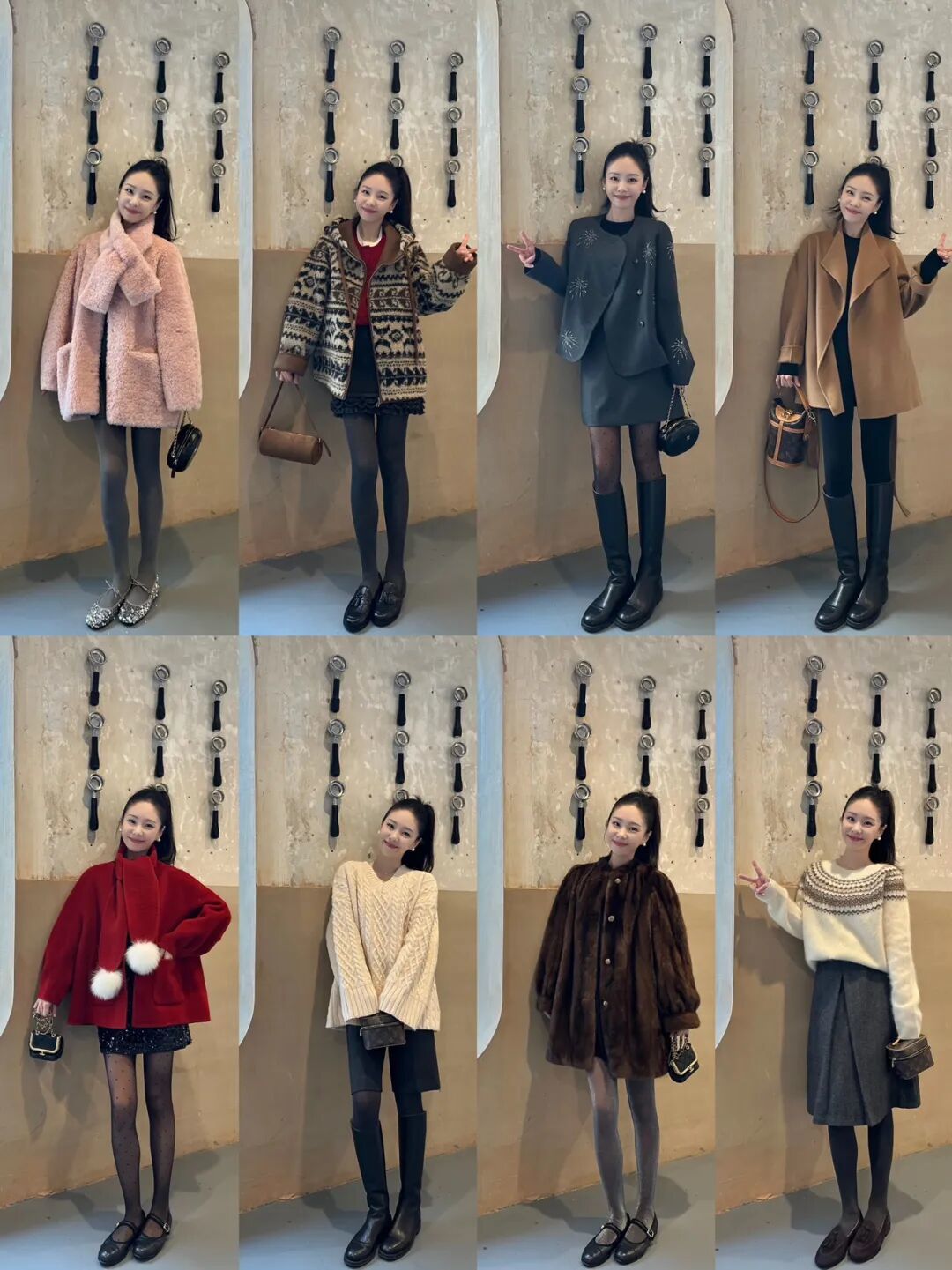 小个子秋冬穿搭：48套look，显高显瘦还保暖！