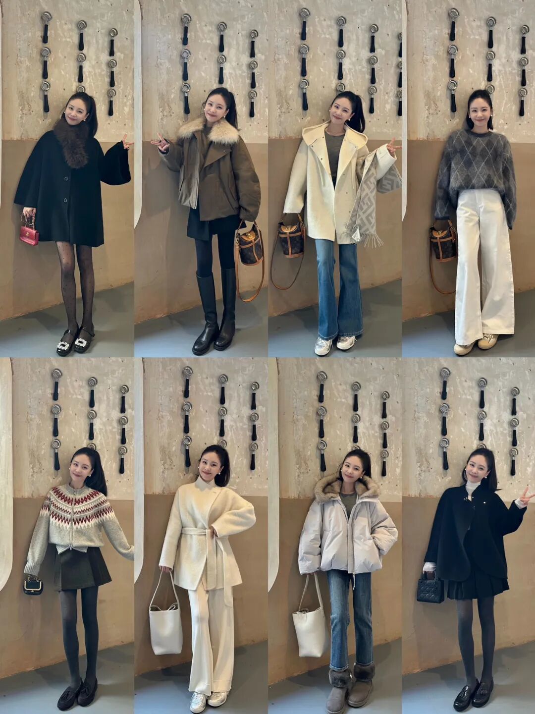 小个子秋冬穿搭：48套look，显高显瘦还保暖！