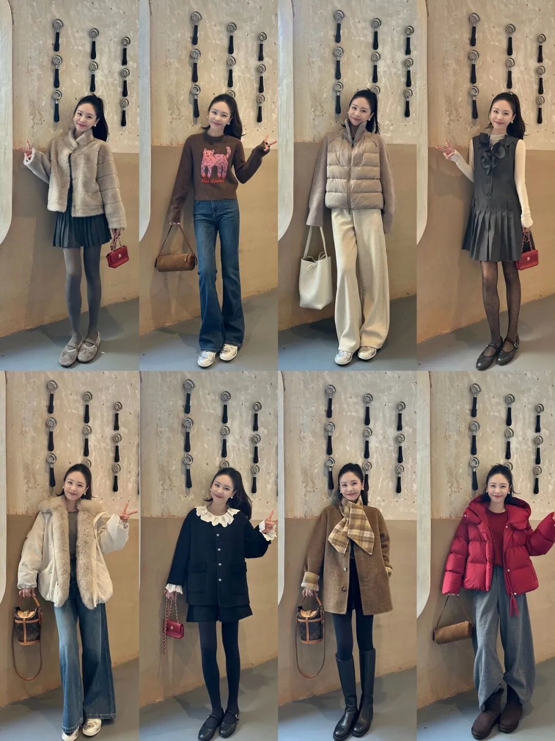 小个子秋冬穿搭：48套look，显高显瘦还保暖！