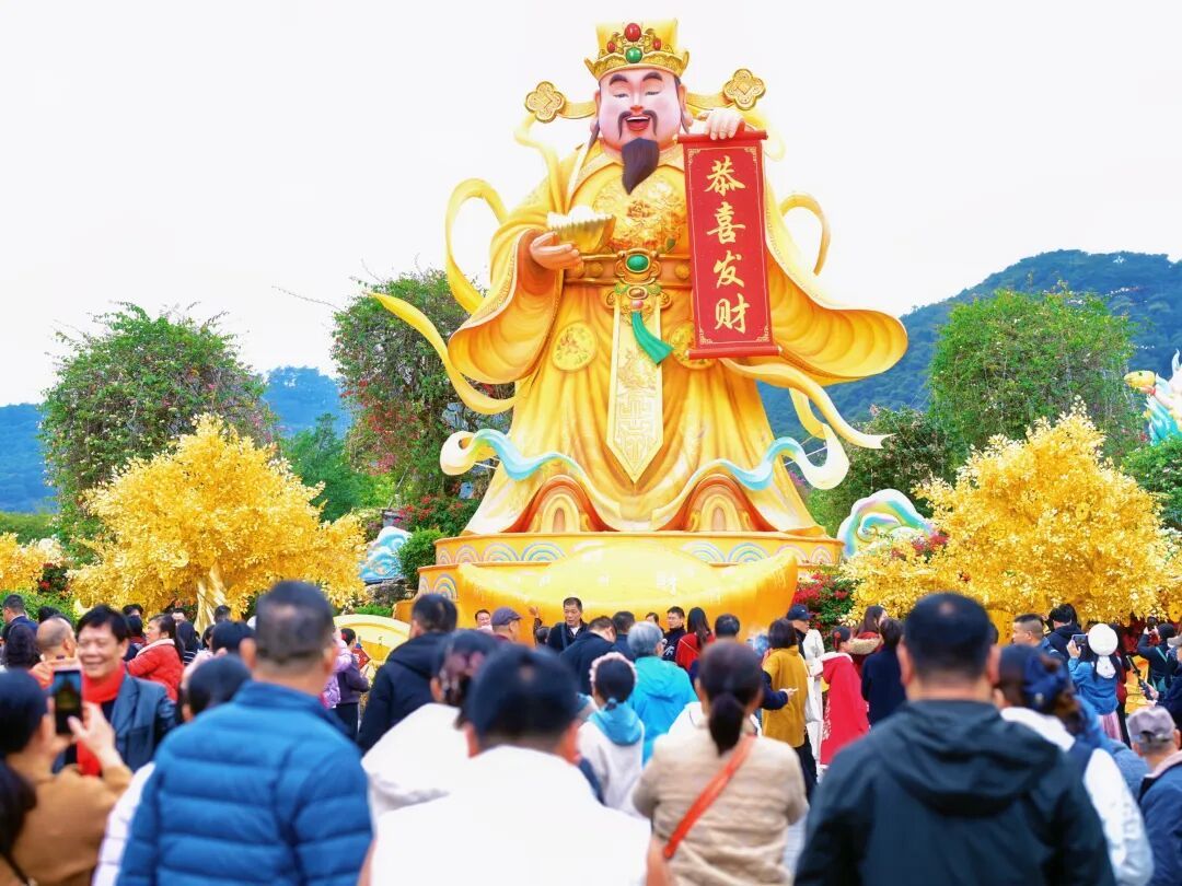 日游客量23.42万人!青秀山大年初一游客量破历史记录!
