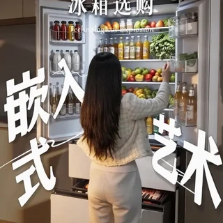 开年冰箱怎么选？看这条视频就够了！ #冰箱 #科技大爆炸 #冰箱选购 #嵌入式冰箱 #零嵌冰箱