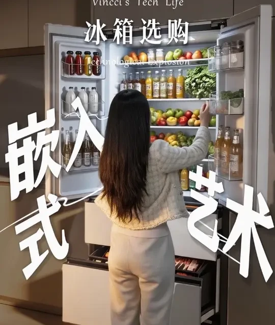 开年冰箱怎么选？看这条视频就够了！ #冰箱 #科技大爆炸 #冰箱选购 #嵌入式冰箱 #零嵌冰箱