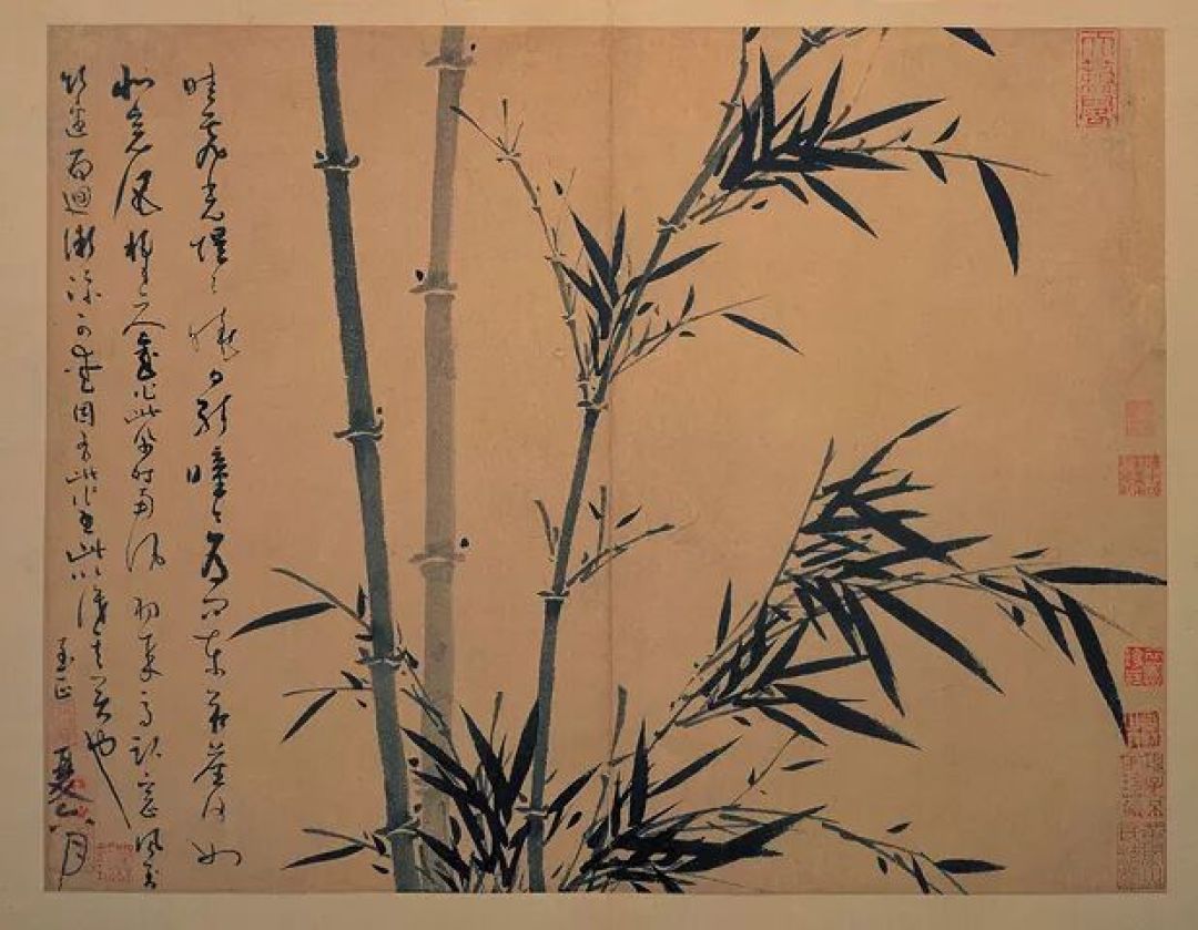 国画竹子挂家里有何寓意?