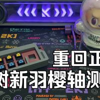 《轴体测评》-羽树-新羽樱轴-现代化升级！