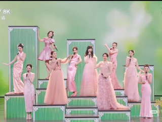 TCL 85Q10M呈现春晚《立春》之美，这帧“十美同春”封神了！