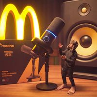 我服了！？丨无线桌面麦克风测评丨闪客 PD200W