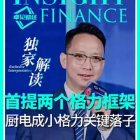 家电进入存量博弈，两个格力框架成型，厨电成小格力关键落子 重磅！在家电存量博弈的下半场，格力CMO朱磊首提“两个格力”：大格力与小格力。大格力主攻芯片、工业机器人、数控机床等工业领域；小格力主攻家用电器和智能家居。而厨房这个每天都要用的高频场景，就是小格力眼下最关键的战略落子，是它杀出重围的破局点！#格力 #董明珠 #格力电器 #厨电 #格力厨电