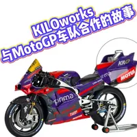 【分享】KILOworks与MotoGP车队合作的故事 KILOworks是靠这款摩托车模型在海外成名的#摩托车 #motogp #模型