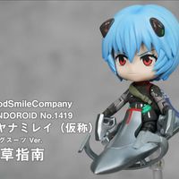 【种草指南】GSC 粘土人 No.1419 绫波丽（暂定名） 战斗服 Ver.