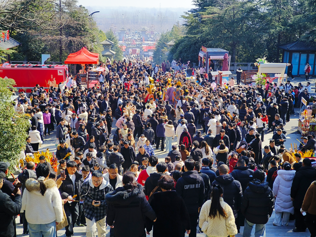 芒砀山旅游区汉文化盛宴燃动新春