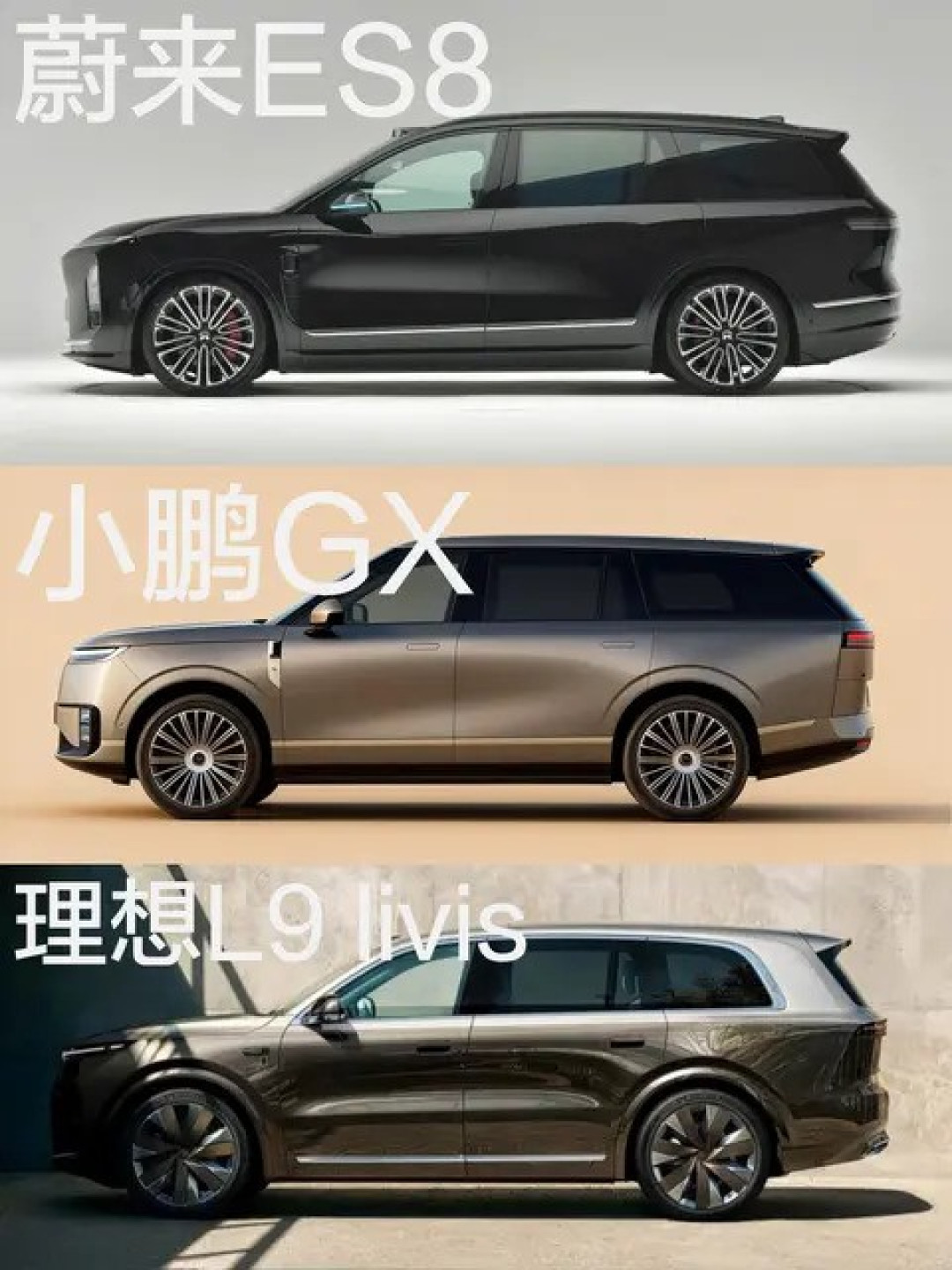 理想L9 Livis领衔,新势力竞逐大型智能SUV新赛道