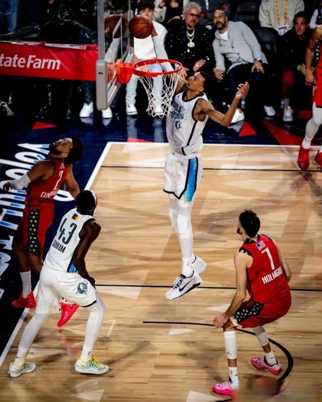 全明星收视提升87%！创近15年最高纪录！文班亚马拯救NBA