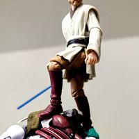 “平庸的优秀” 孩之宝星球大战六寸欧比旺·克诺比