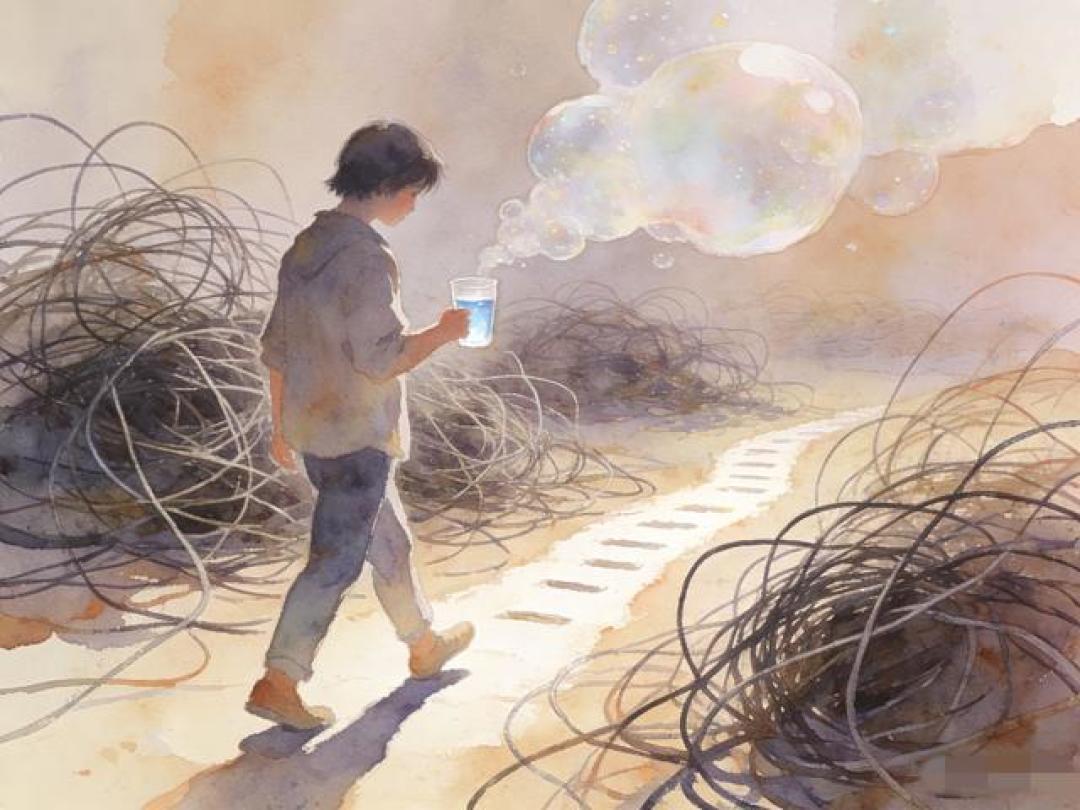 焦虑症状反反复复,该怎么办? 别硬扛,记住这4点,情绪慢慢就稳了