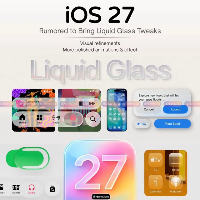 iOS 27 终极爆料：苹果突然“做减法”，老iPhone续航暴涨20%！