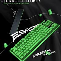 不知道，我的键盘很曼妙。雷蛇电竞绿配色
开箱评测 | 雷蛇Razer猎魂光蛛V3 PRO 8Khz专业竞技版
#雷蛇 #Razer #游戏外设 #猎魂光蛛v3 #无畏契约