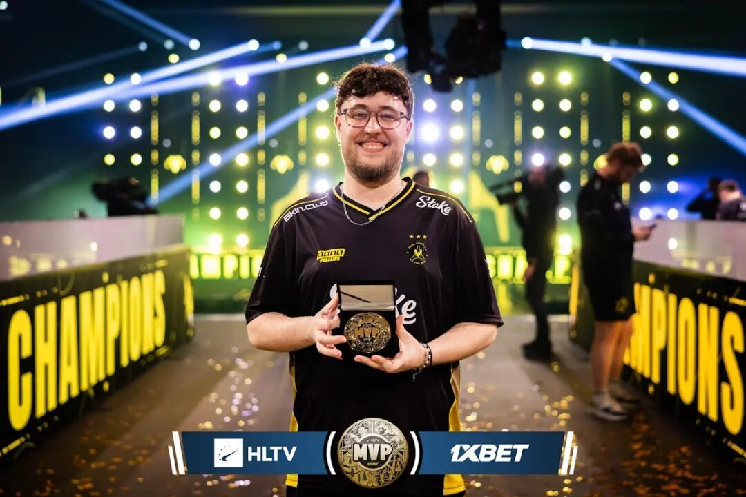 Vitality 3-0 PV夺冠,ZywOo收获生涯第30枚MVP