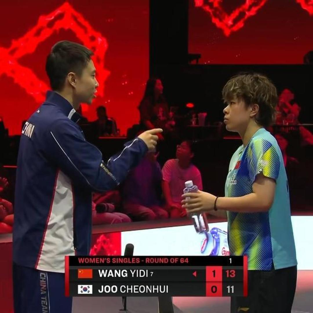 王艺迪3-0迎开门红，顶住判罚压力上演逆转，新发型抢镜