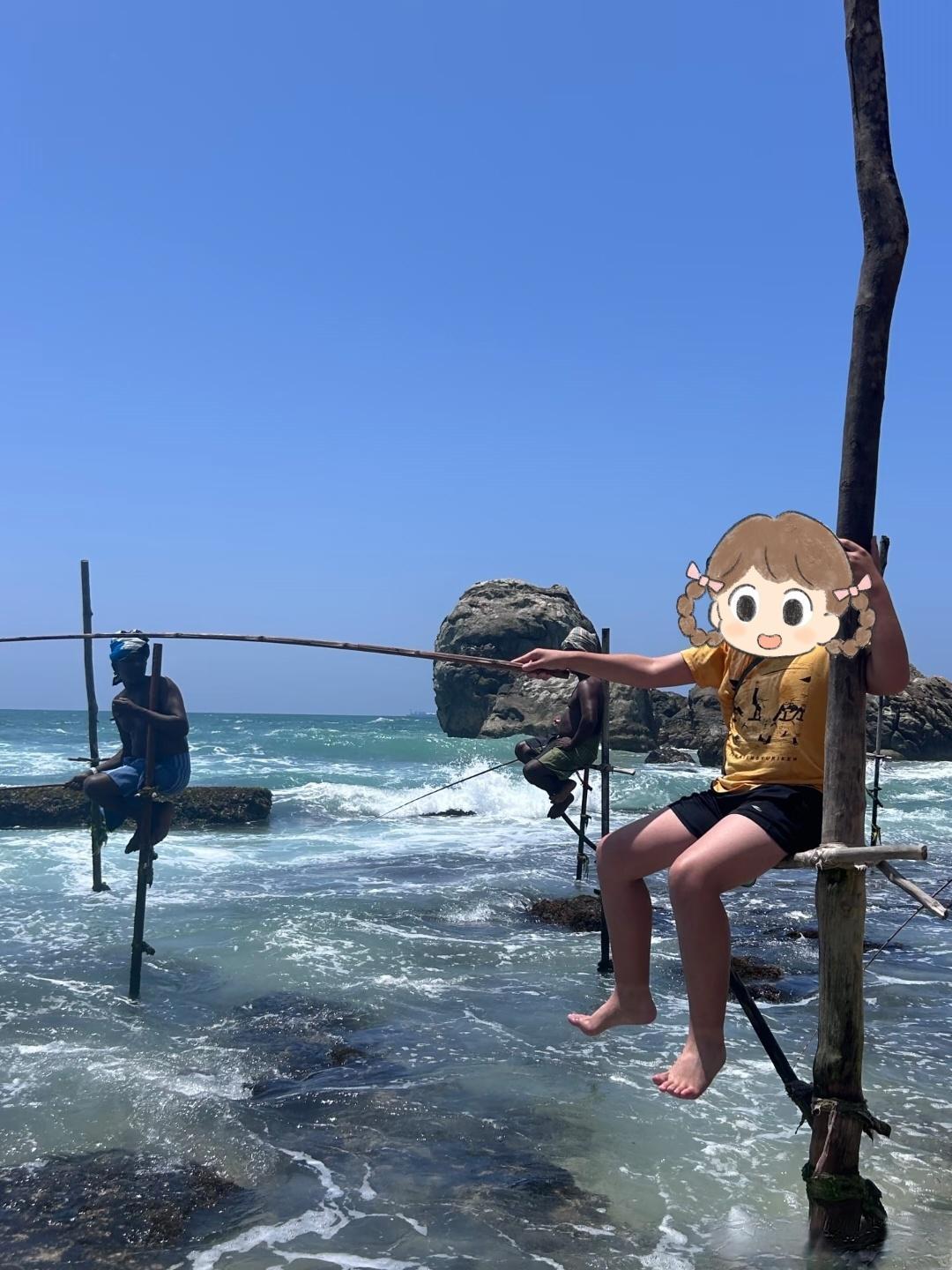 梓渝斯里兰卡囧游记:冲浪成功却观鲸失败,还被猴子偷零食
