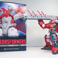 矮胖？你等我穿装备！——孩之宝 众筹系列 火马擎天柱 火焰擎天柱