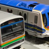 【驳斥当年百度某贴吧“西安駅”的谬论系列】展示HO比例百万城代工的迪士尼线先头车模型在细节上全方位碾压TOMIX的E231-1000番台先头车～轨道交通火车迷～